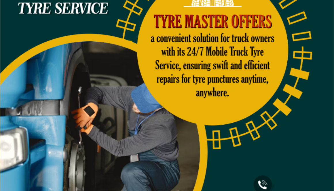 Tyre Master 24 by7, mobile truck tyre service